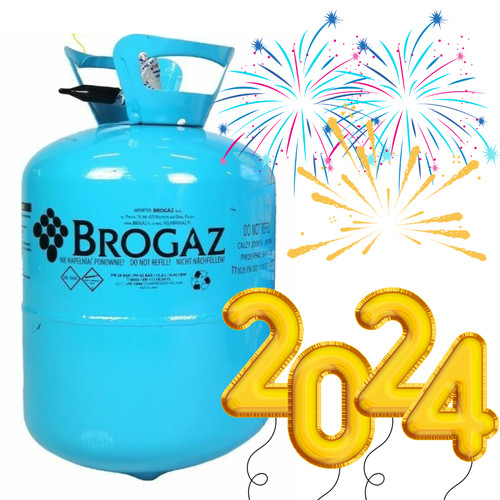 Helium Gas Ballongas Heliumflasche 7L Luftballons Folienballons Party Silvester