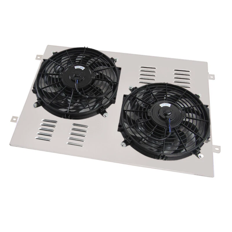 Ventilador eléctrico radiador 12"" + cubierta para Ford Bronco F100 F150 F250 F350 1966-1979 Foto 2 de 4
