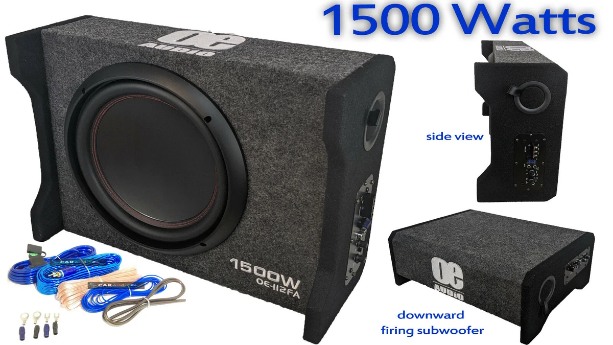 OE AUDIO 12 Inch 30cm 1500W Active Car Subwoofer Bass Box Fast