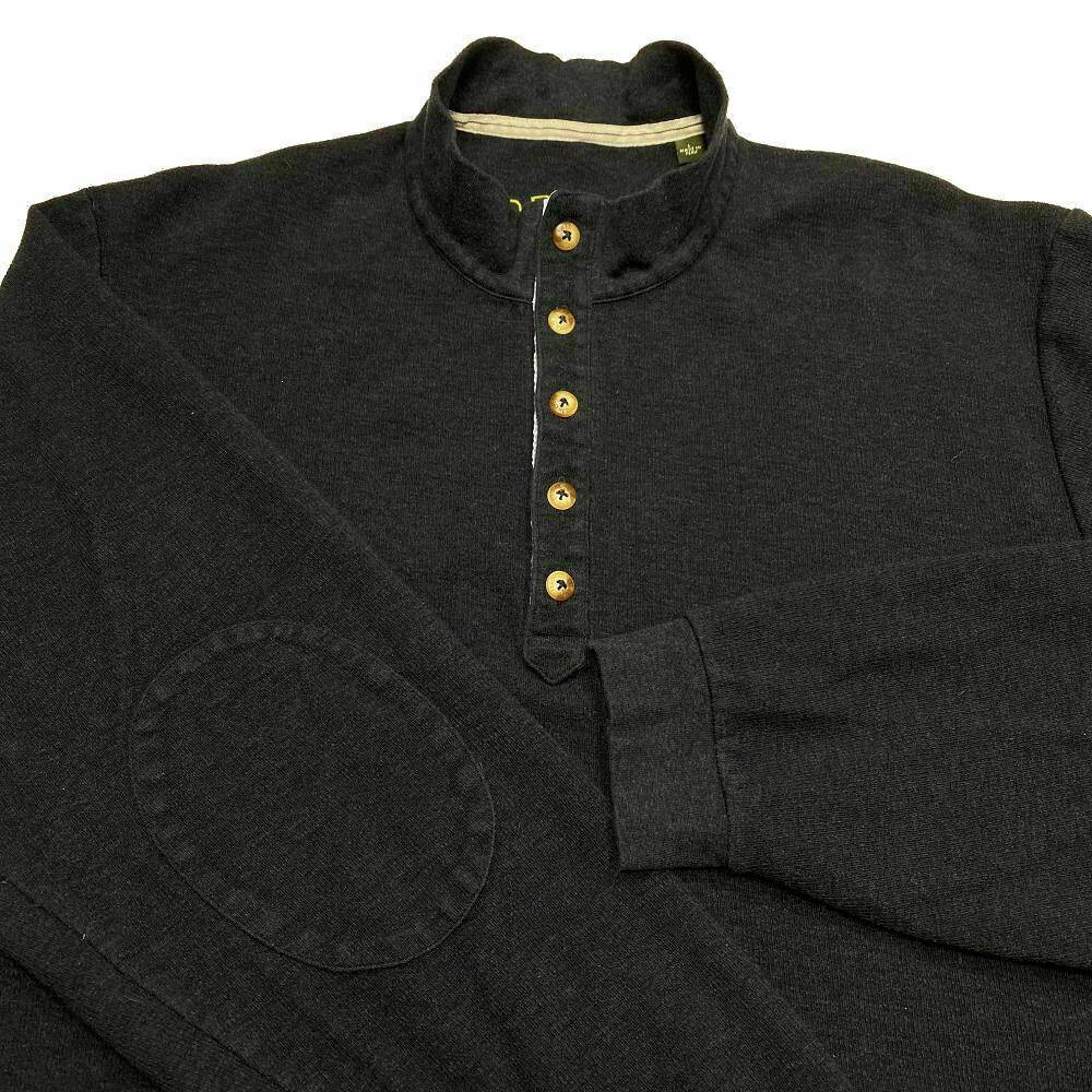 Orvis Button Sweater L Large Elbow Patch Long Sle… - image 2