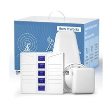 2G 3G 4G LTE 5G Cell Phone Signal Booster, Band 2/4/5/7/28 Cell Phone Booster...