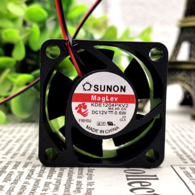 1 pcs SUNON KDE1204PKV2 12v 0.6W 4020 4CM Maglev Mute Cooling Fan