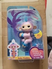 New Wowwee Fingerlings Interactive Baby Monkey Toy - Candi 40 Sounds