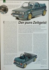 Volkswagen VW Golf Cabrio Eigner in 1-18 von Norev...ein Modellbericht   #2011c