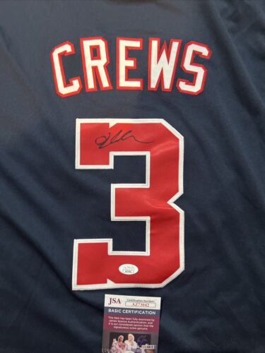 WASHINGTON NATIONALS - DYLAN CREWS MAGLIA AUTOGRAFA FIRMATA JSA COA TOP PROSPECT - Foto 3 di 6