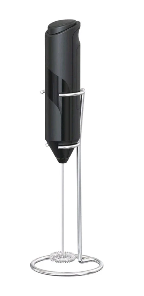 Milk Frother With Stand ,Hand Held,Mixer,Whisk Egg Beater,Foamer,Coffee Mixer.