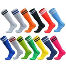 Children Sport Football Soccer Long Socks Solid Knee Baseball Non-slip Kid Sock