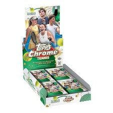 2026 Topps Chrome Tennis Hobby Box (LIVE RIP&SHIP)