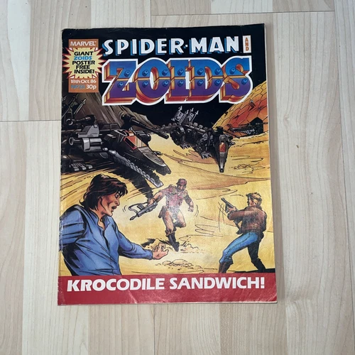 Spider-Man and Zoids No. 33 (1986) Vintage Marvel U.K. weekly