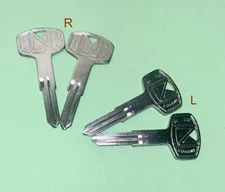 2x Uncut Blank Key for Datsun Nissan 240Z 260Z 280Z 300ZX B110 B210 720 Fairlady