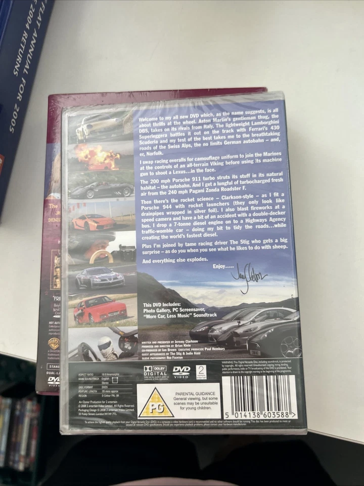 Jeremy Clarkson DVD Clarckson Thriller - Image 2 of 2