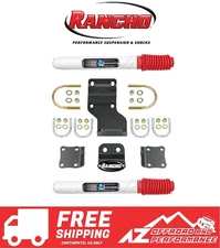 Rancho Dual Steering Stabilizer Kit w/ (2) RS5405 For Jeep Wrangler JL / JLU