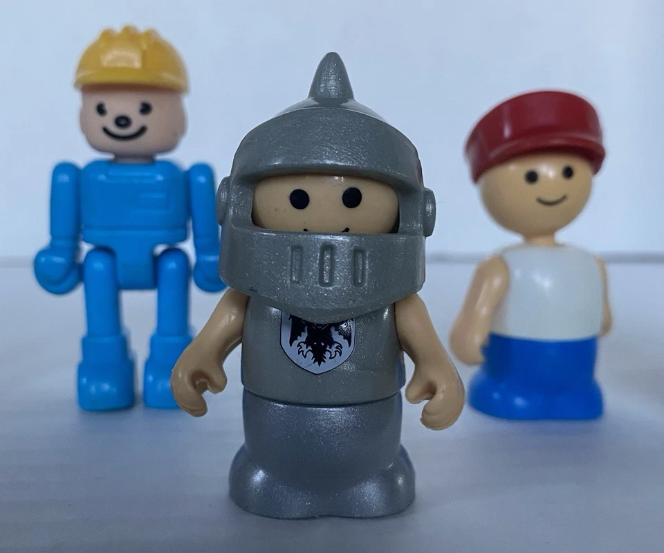 ЛОТ 5 винтажных фигурок 80-х PLAY Skool LIL Playmates LITTLE People и 90-х PLAYMOBIL - Изображение 2 из 4