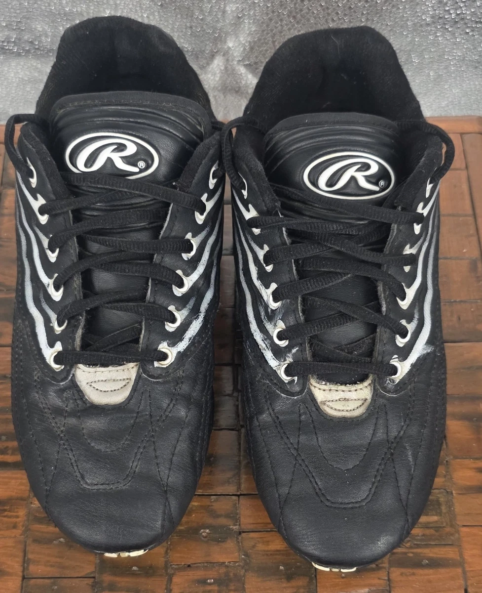 Crampons caoutchouc baseball homme Rawlings noir/blanc taille