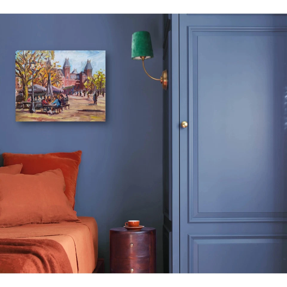 Ölgemälde ORIGINAL Kunst Amsterdam stadt Kunst handgemachte - Bild 2 von 4