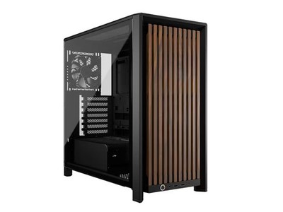 CORSAIR - FRAME 4000D WOOD RS Modular High Airflow Mid-Tower PC Case - Black ...