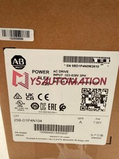 2026 New Allen-Bradley 25B-D1P4N104 PowerFlex 525 0.4kW 0.5Hp AC Drive 3PH