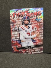2022-23 Bowman's Best University - Fight Song Jaxson Dart #FS-9 (RC)