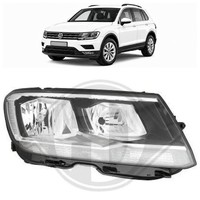 Scheinwerfer Rechts Mit Lwr-Motor FüR Tiguan 2016-2023