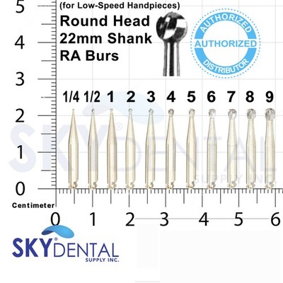 Carbide Burs Round Ball Latch RA RA1 RA2 RA3 RA4 RA5 RA6 RA7 RA1/4 RA1/2