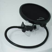 Microphone Pop Filter - Gooseneck Mic Shield for Clear Audio