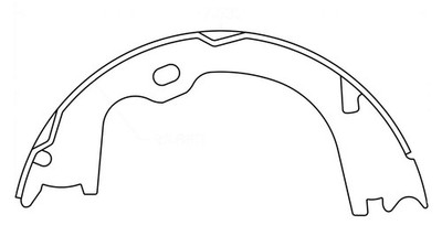Centric Parts 111.09620 Centric Premium Parking Brake Shoes