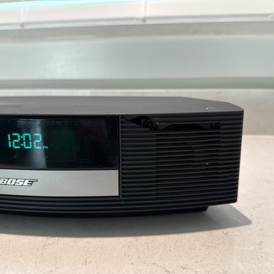 Bose WAVE Radio II AM/FM Clock Radio AWR1B2 TESTED AND WORKING