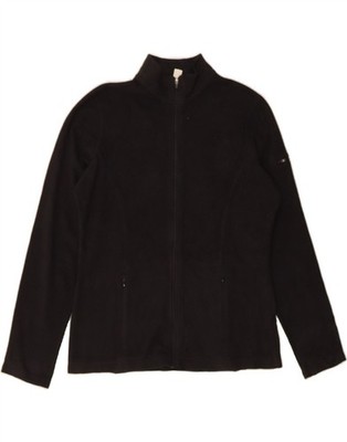 L.L.BEAN Damen Fleecejacke UK 10 Small schwarz Polyester AC13
