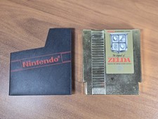 Legend of Zelda NES Gold Cartridge 5-Screw Authentic Nintendo Tested