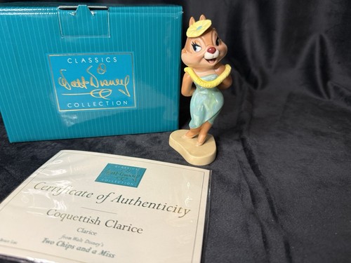 WDCC Figurine Chip 'n Dale Clarice Two Chips and a Miss, Opening Title MIB & COA - Picture 4 of 14