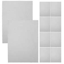 10 Pcs Fursuit Eye Mesh Fabric Cosplay Supplies Animal Mask Arts Crafts Kit