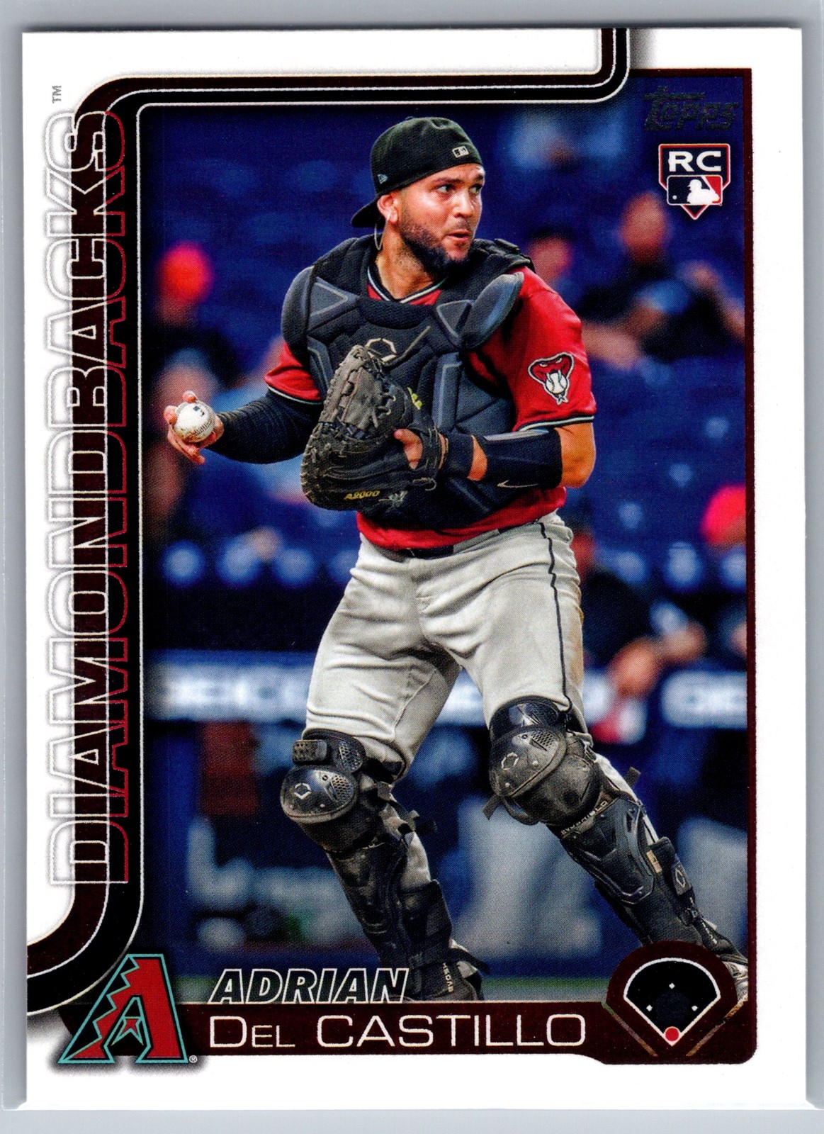 2025 Topps Adrian Del Castillo Rookie #226 Arizona Diamondbacks