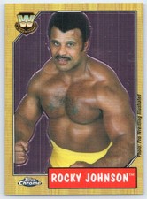 2008 Topps Chrome Heritage III WWE #83 Rocky Johnson