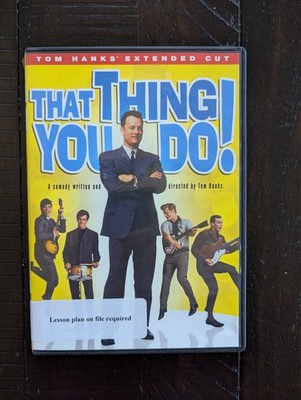 That Thing You Do - Extended Edition DVD Out of Print RARE Tom Hanks 2-Disc OOP