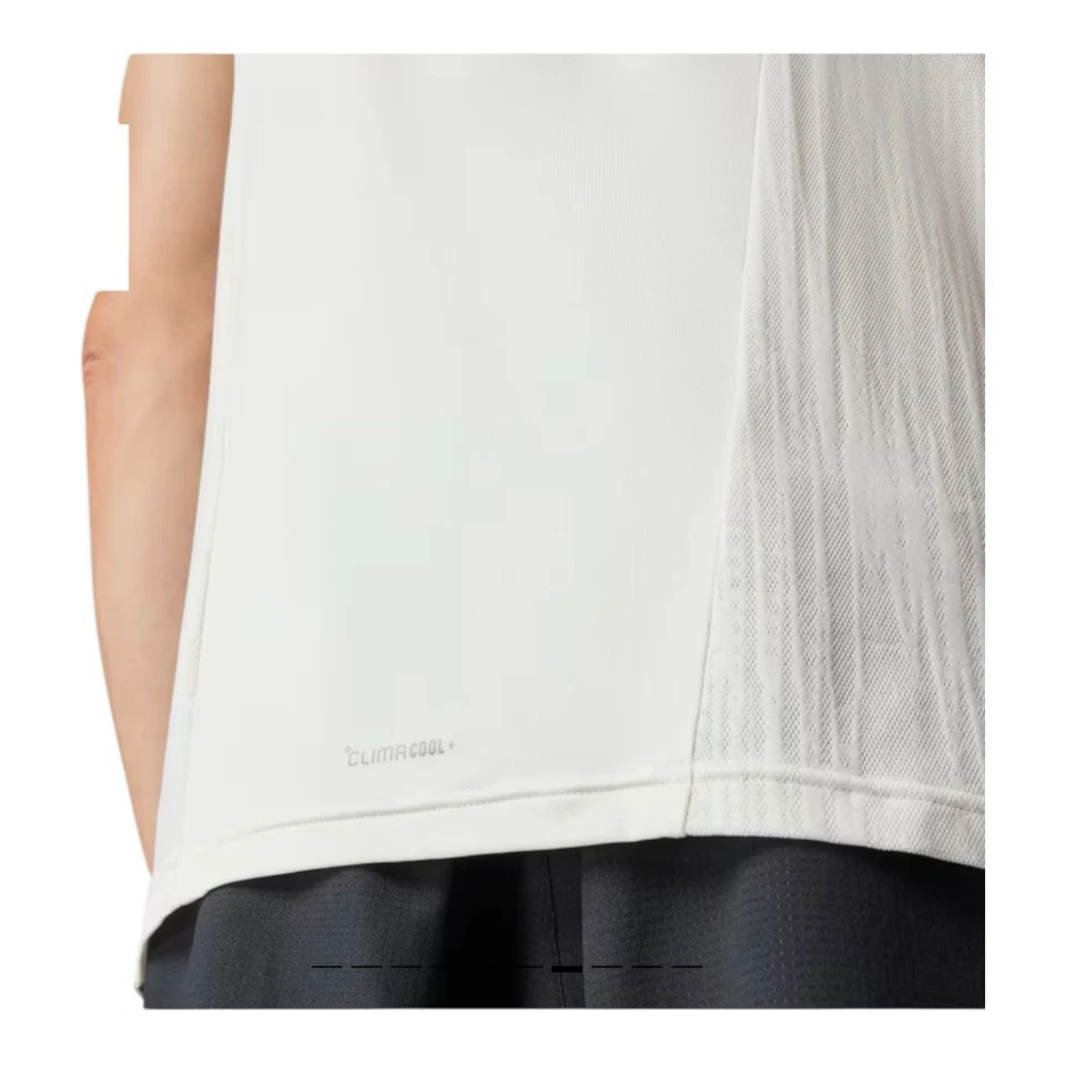 Regata Adidas JI8172 Training, Climacool, Branca, Masculina Tamanho 2XL, NOVA - Imagem 4 de 4