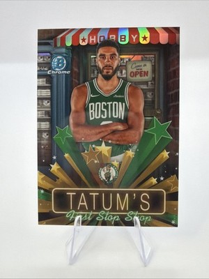 2025-26 Bowman Basketball Jason Tatum #HS-10 Hobby Stars Refractor