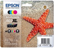 Epson 603XL Multipack - 4Er-Pack - Xl - Schwarz, Gelb, Cyan, Magenta - Original