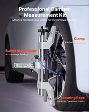 Wheel Clamp  Magnetic Adapter, 2 PCS Aluminum Alloy Wheel Alignment Tool for Pr