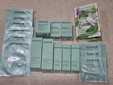 Darphin Skincare Lot of 18 Intral Hydraskin Cream Balm Oil Elixir Cleansing Balm