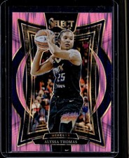 2025 Panini Select WNBA #57 Alyssa Thomas Pink Flash Prizms