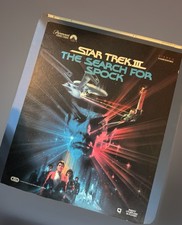 Vintage Star Trek III Search for Spock CED VideoDisc Paramount 1984