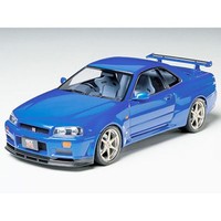 Tamiya Nissan Skyline GT-R V-Spec R34 324059 NWTAM24210 New In Ovp