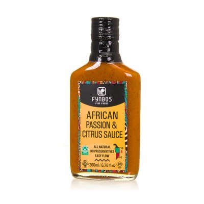 Fynbos Fine Foods African Passion & Citrus Sauce Chilisauce Grillsoße BBQ 200ml