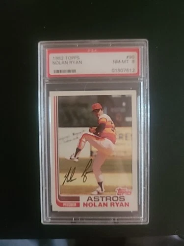 Topps 1982 Nolan Ryan #90 PSA 8 Base Houston Astros