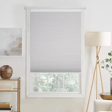 Cordless Blackout Cellular Shades for Indoor Windows, Honeycomb Blackout Shades