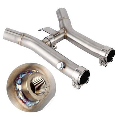 Catalytic Converter Removed Decat Exhaust Mid Link Pipe Fit For GSX13 SET