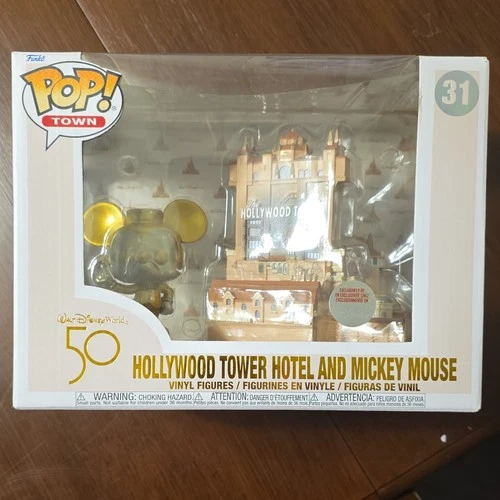 Funko Pop! Town: Disney Mickey Mouse Hollywood Tower Hotel #31 Exclusive