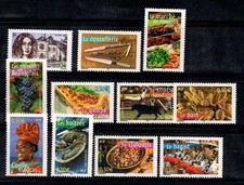 France 2004 Yv. 3645-3655 Neuf ** 100% Sand, Régions, culture