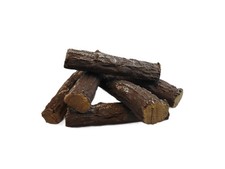 The Stove Wizard Camp Fire 6pz Set di legna per camino in ceramica fuochi a gas, abete elettrico