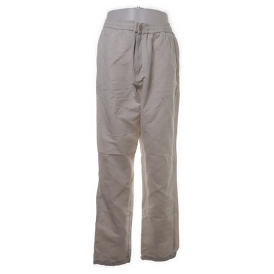 Arket, Hose, Größe: 52, Beige, Leinen/Baumwolle, Einfarbig, Herren #vXf